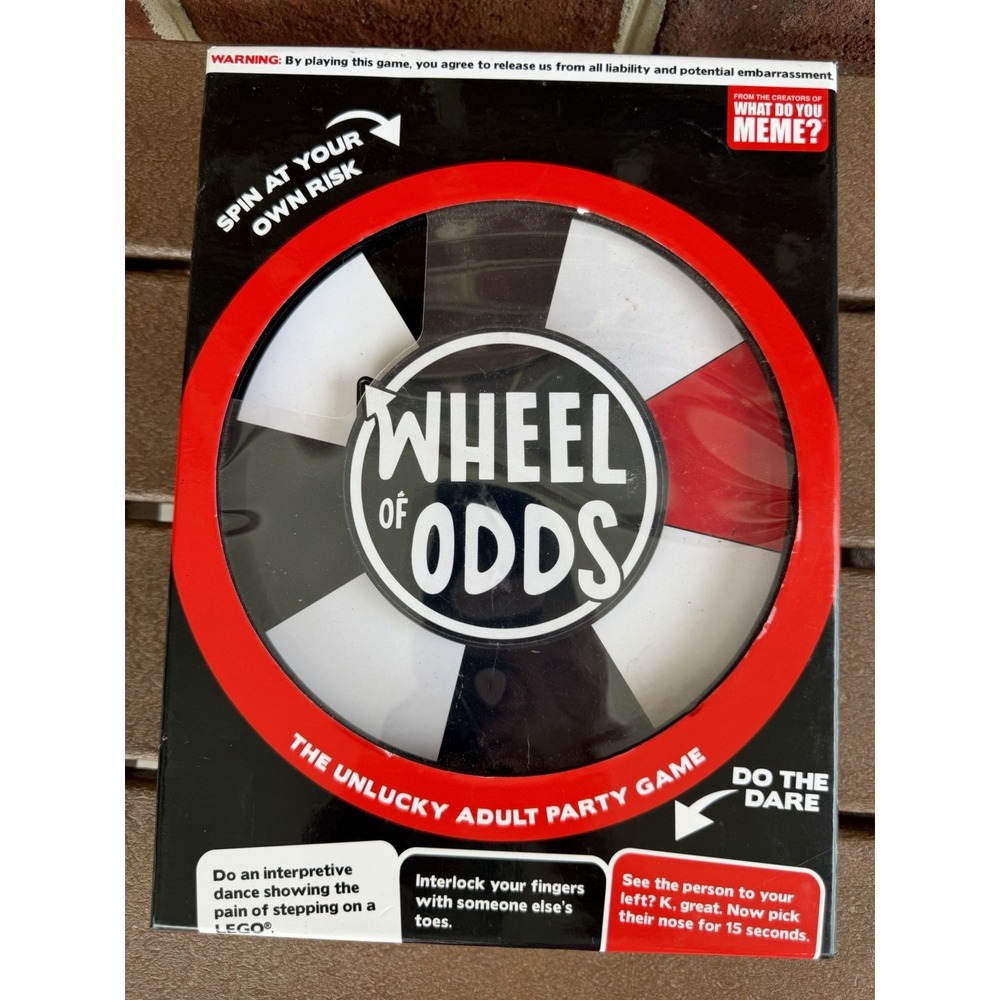 NIB Wheel of Odds-The Truth or Dare Party Game